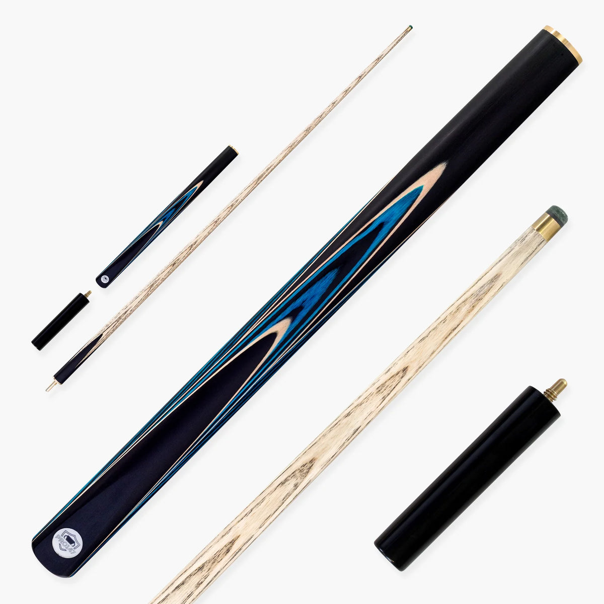 Pearl Series 57" 3/4 Joint Snooker and Pool Cue 9.5mm Tip