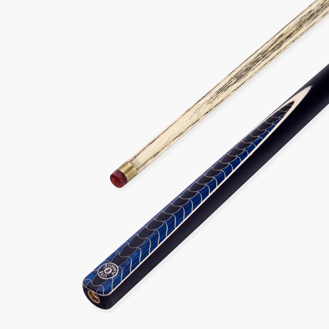 Blue Dragon 57 Inch 2 Piece English Pool Cue with 8.5mm Tip