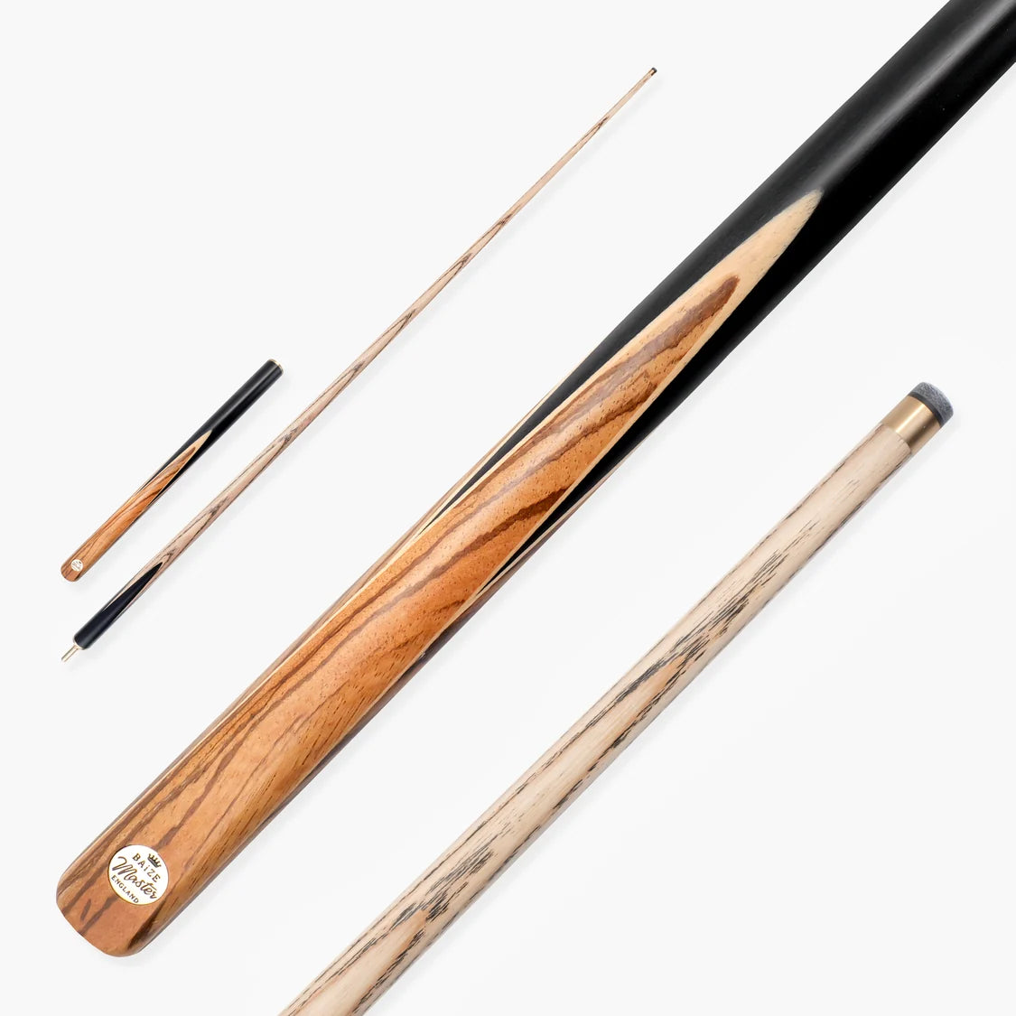 Harvest Marksman 55 Inch ¾ Joint English Pool Cue with 9mm Baize Master Pro Impact Hybrid Tip