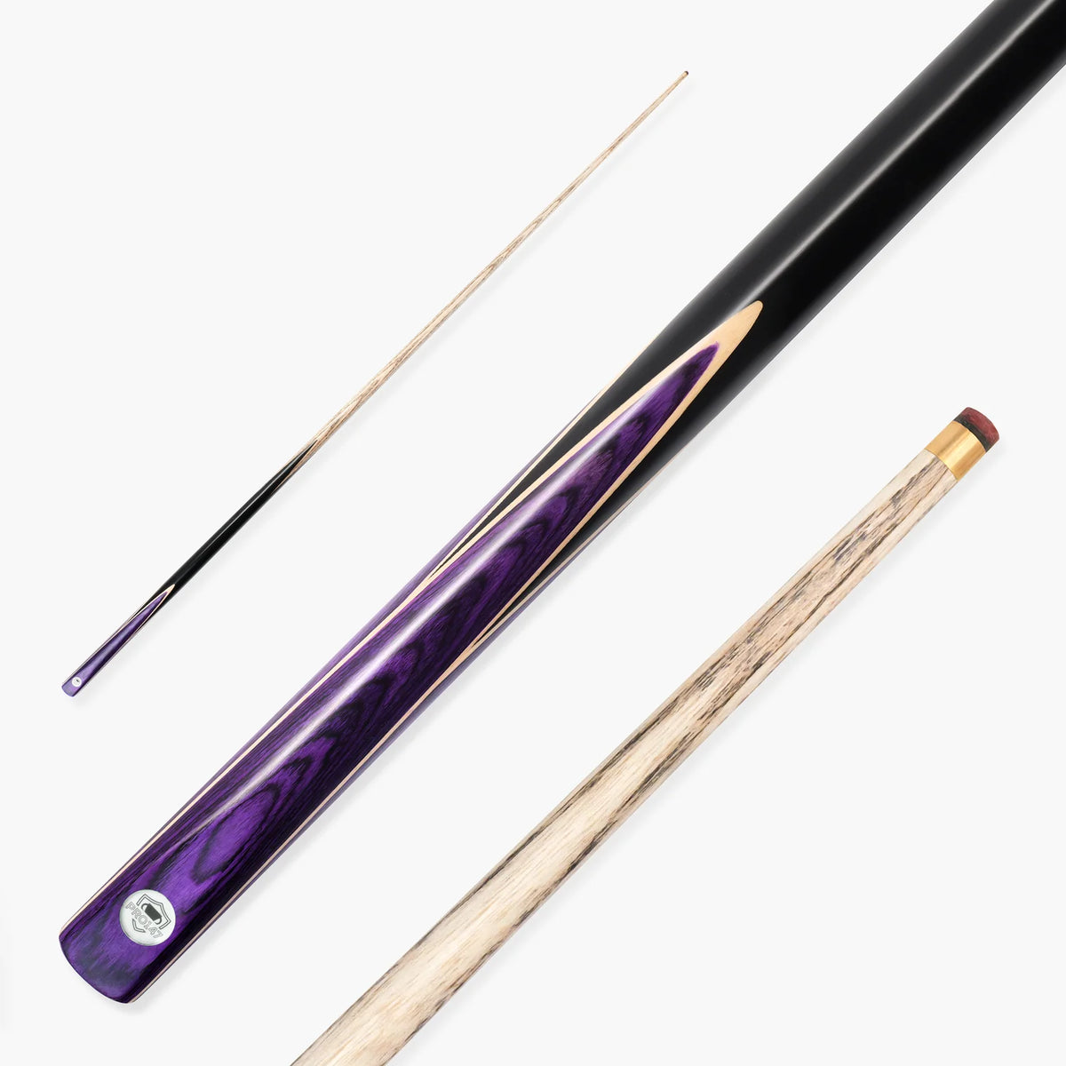Trident 57 Inch 1 Piece Ash Snooker and Pool Cue with 9.5mm Tip