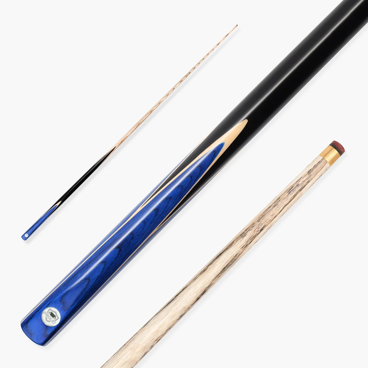 Trident 57 Inch 1 Piece Ash Snooker and Pool Cue with 9.5mm Tip