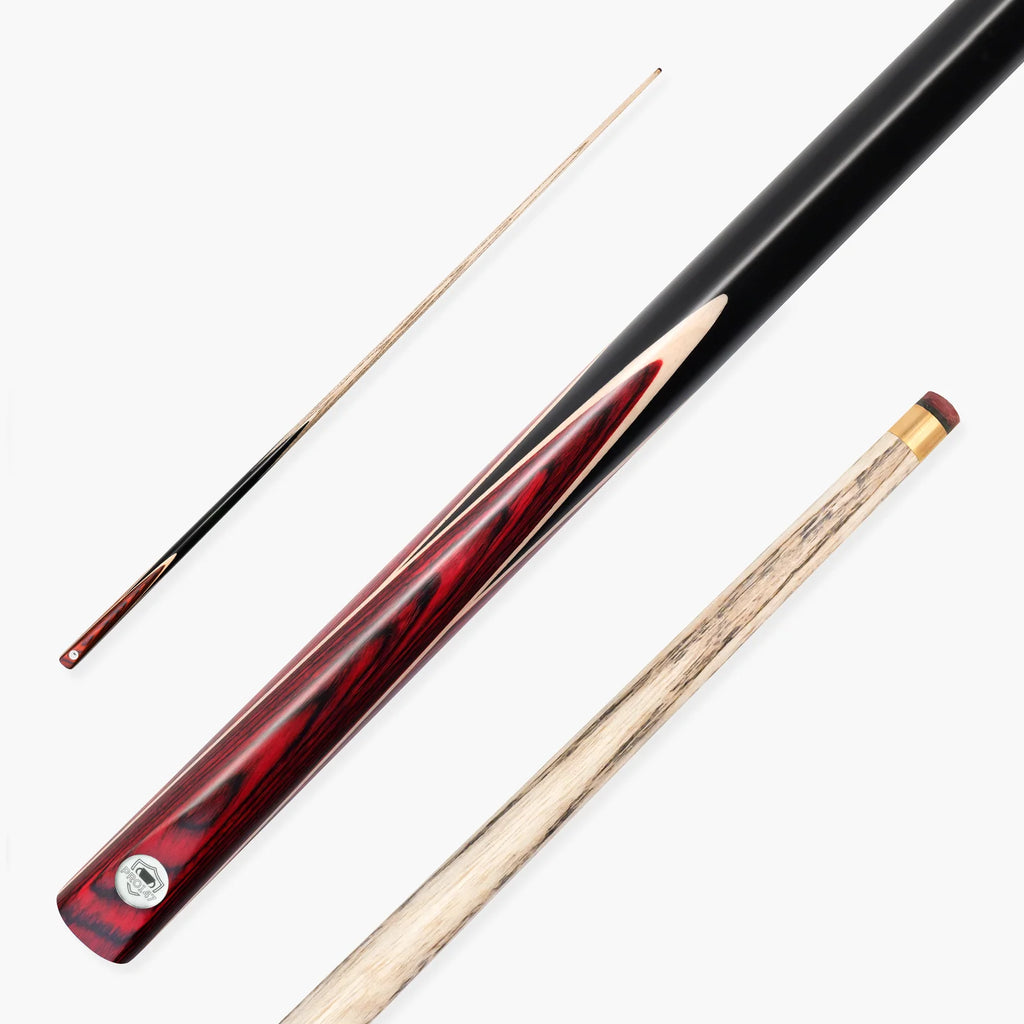 Trident 57 Inch 1 Piece Ash Snooker and Pool Cue with 9.5mm Tip