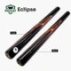 Eclipse 57 Inch ¾ Joint Ash Snooker and Pool Cue with 9.5mm PRO147 Layered Tip