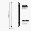 baize-master-fusion-one-piece-2-slot-luxury-aluminium-cue-case-with-triggerâ„¢-lock-holds-2-x-one-piece-cues