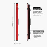 baize-master-fusion-one-piece-2-slot-luxury-aluminium-cue-case-with-triggerâ„¢-lock-holds-2-x-one-piece-cues