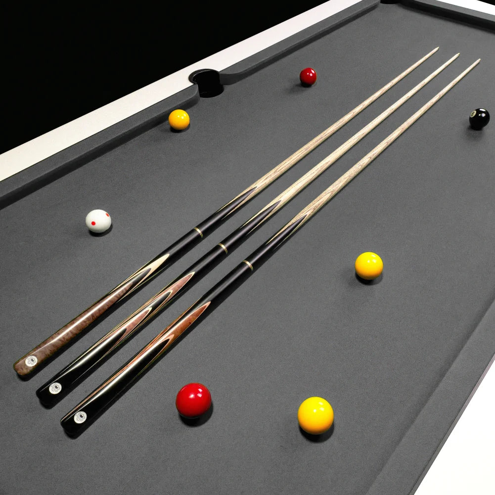 Eclipse 57 Inch ¾ Joint Ash Snooker and Pool Cue with 9.5mm PRO147 Layered Tip