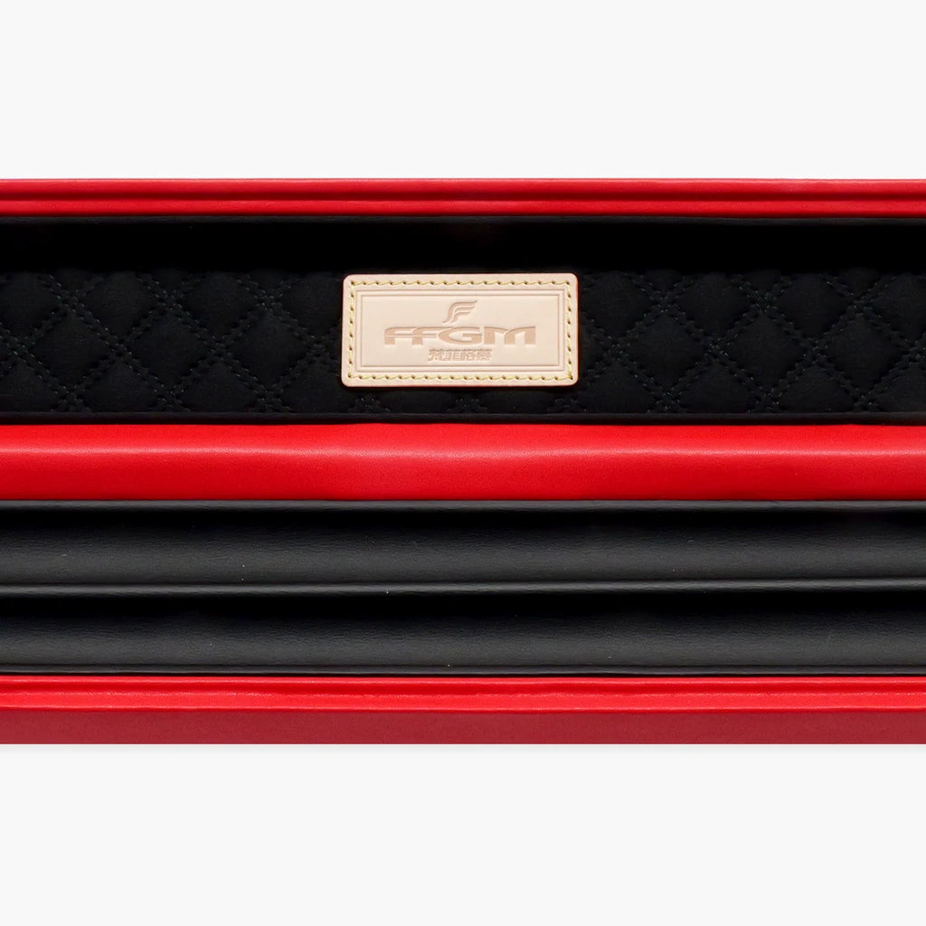 FFGM The Rocket Ronnie O'Sullivan 1 Piece 2 Slot Ultra Luxury Snooker and Pool Cue Case - Holds 2 x One Piece Cues