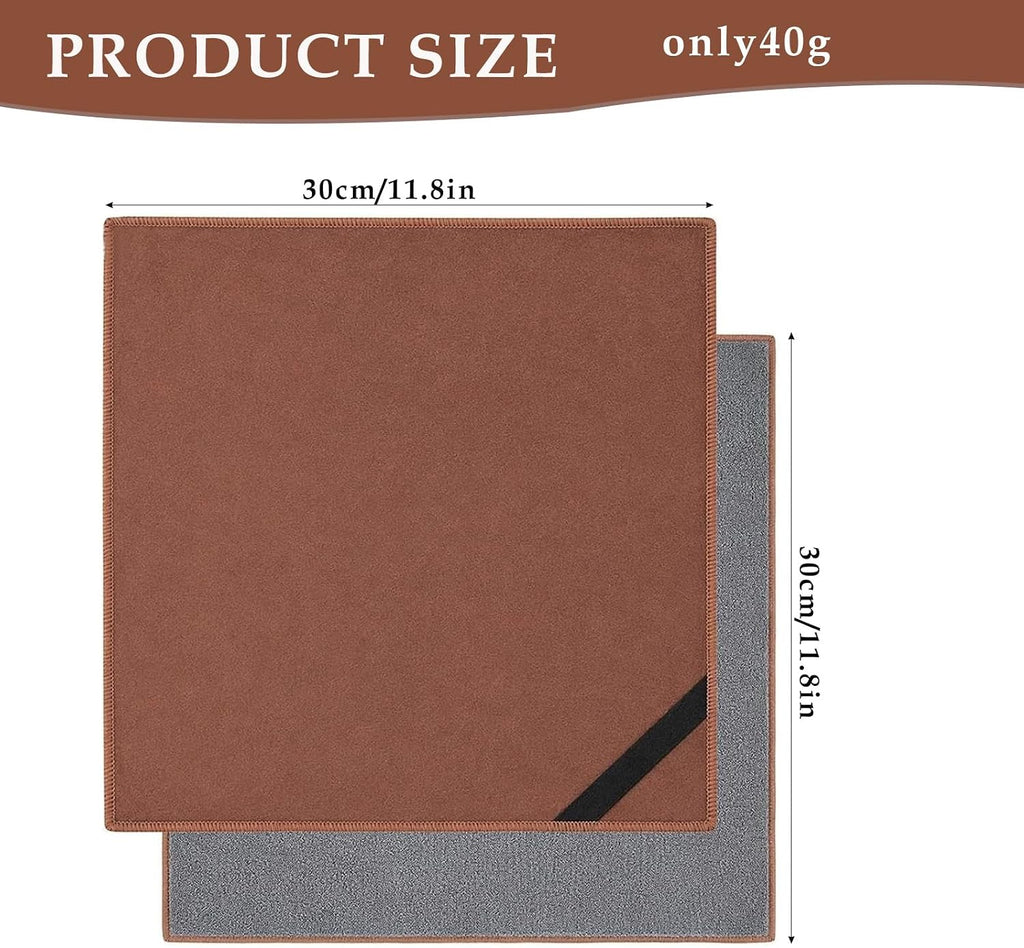 M.B.C.S.A. Double-Sided Microfibre Cue Cloth.