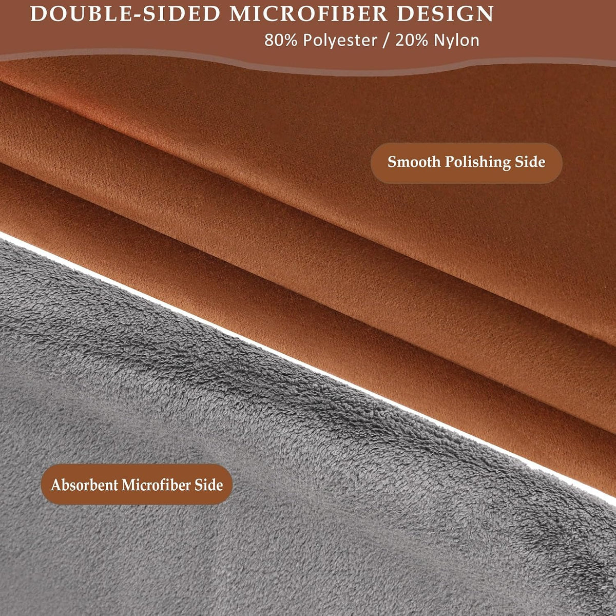 M.B.C.S.A. Double-Sided Microfibre Cue Cloth.