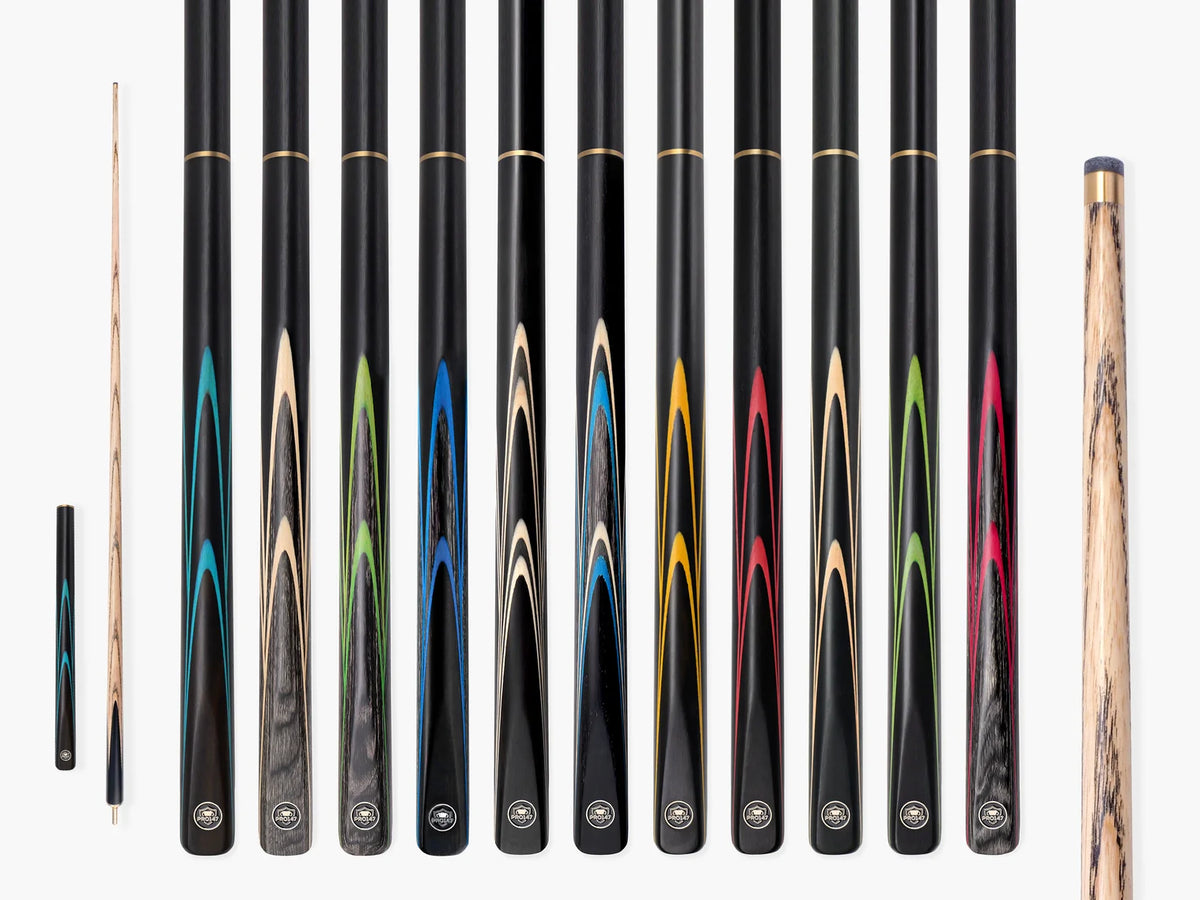 APOLLO 58" 3/4 Joint Ash Snooker and Pool Cue 9.5mm Tip