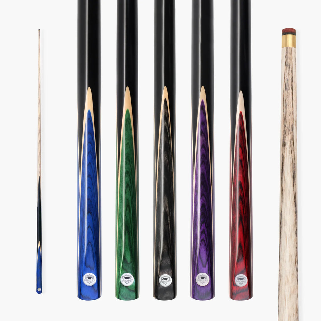 Trident 57 Inch 1 Piece Ash Snooker and Pool Cue with 9.5mm Tip