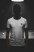 Black Trim Ringer Tee - Pool Hall