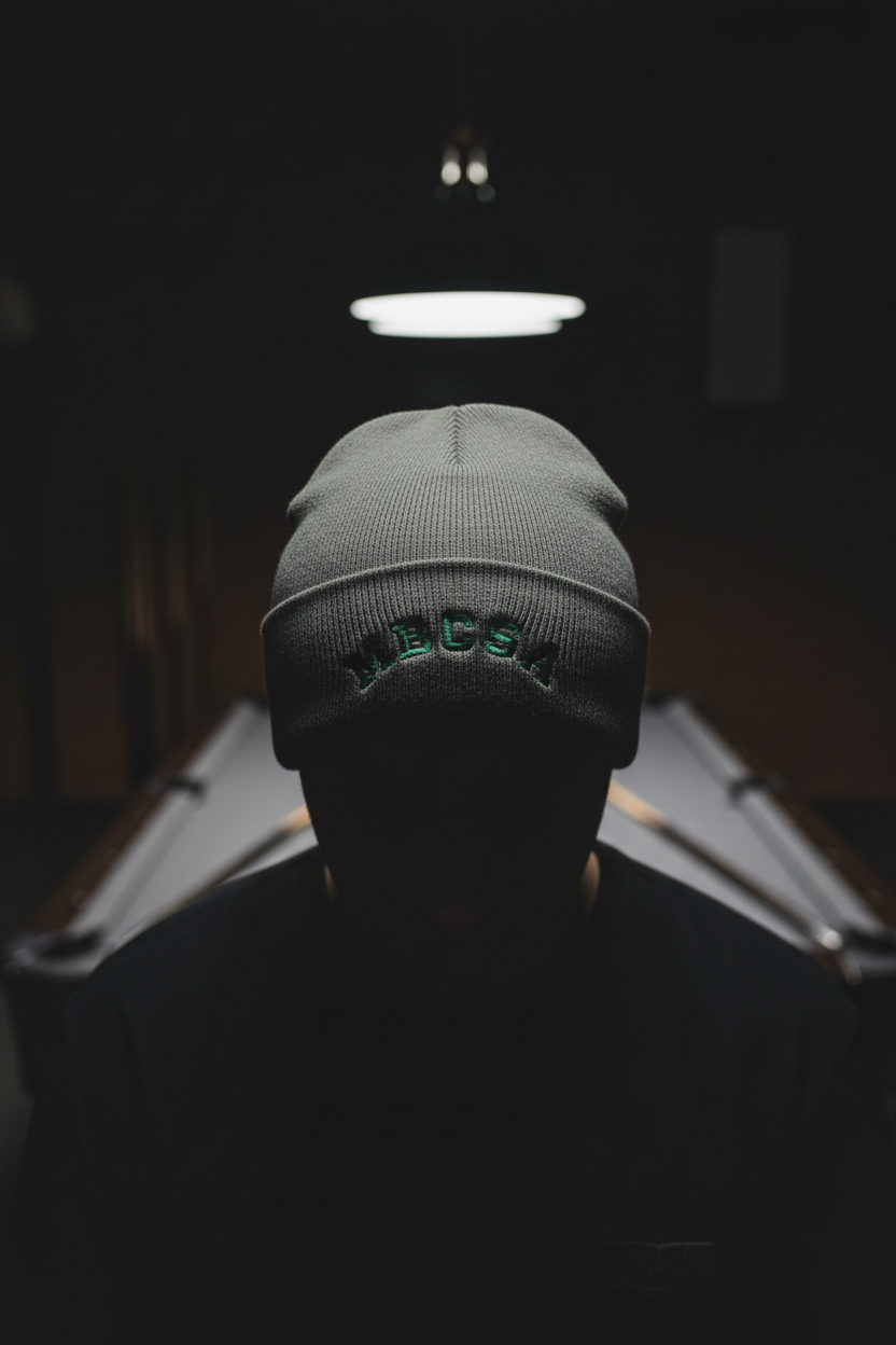 Charcoal Beanie - Lit