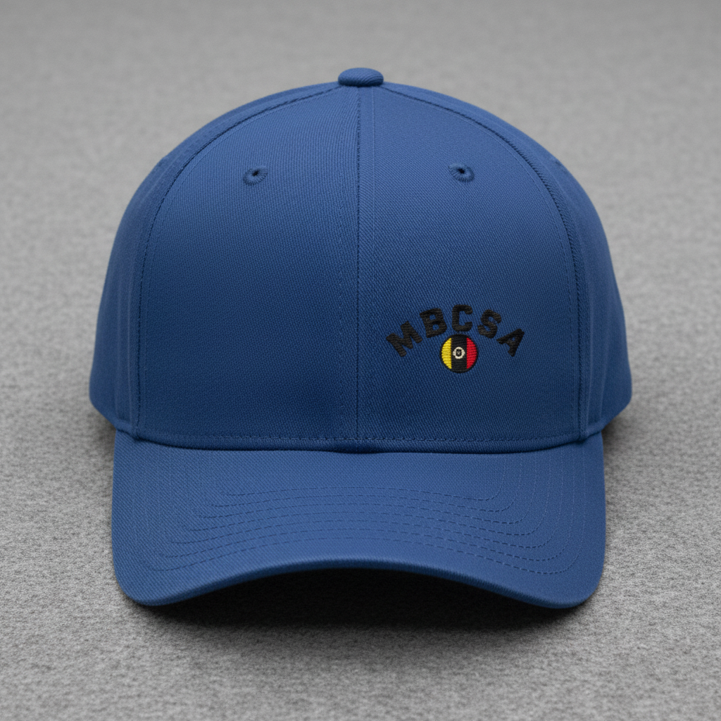 Cobalt Blue Cap on Grey Baize
