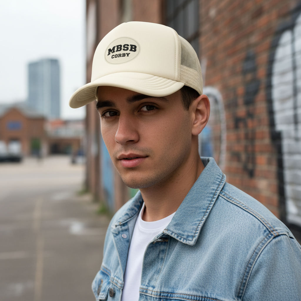 Cream MBSB Cap