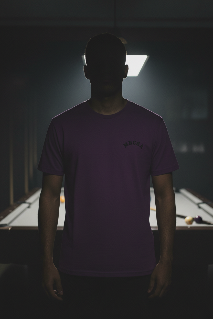 Deep Purple Tee - On Person