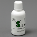 SIL KLEEN shaft and ferrule cleaner bottle on grey pool table cloth