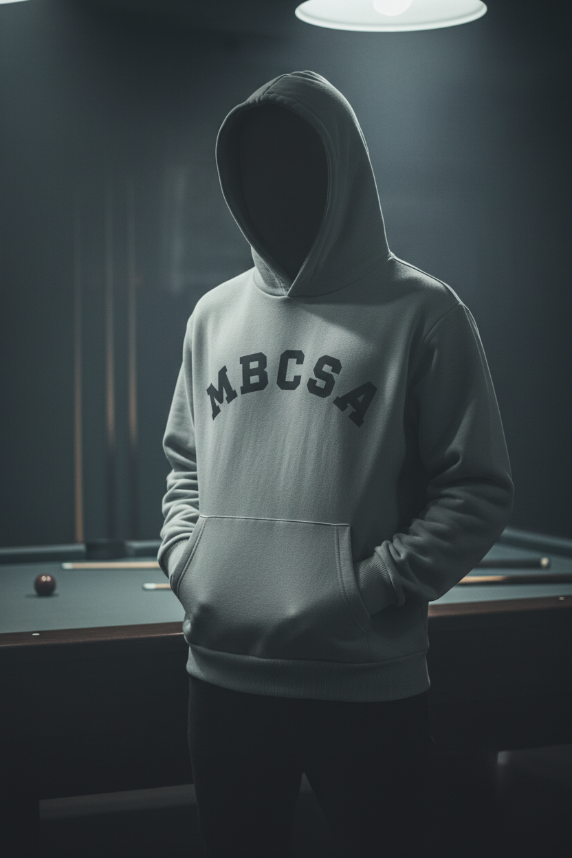 Light Grey Hoodie - On Person