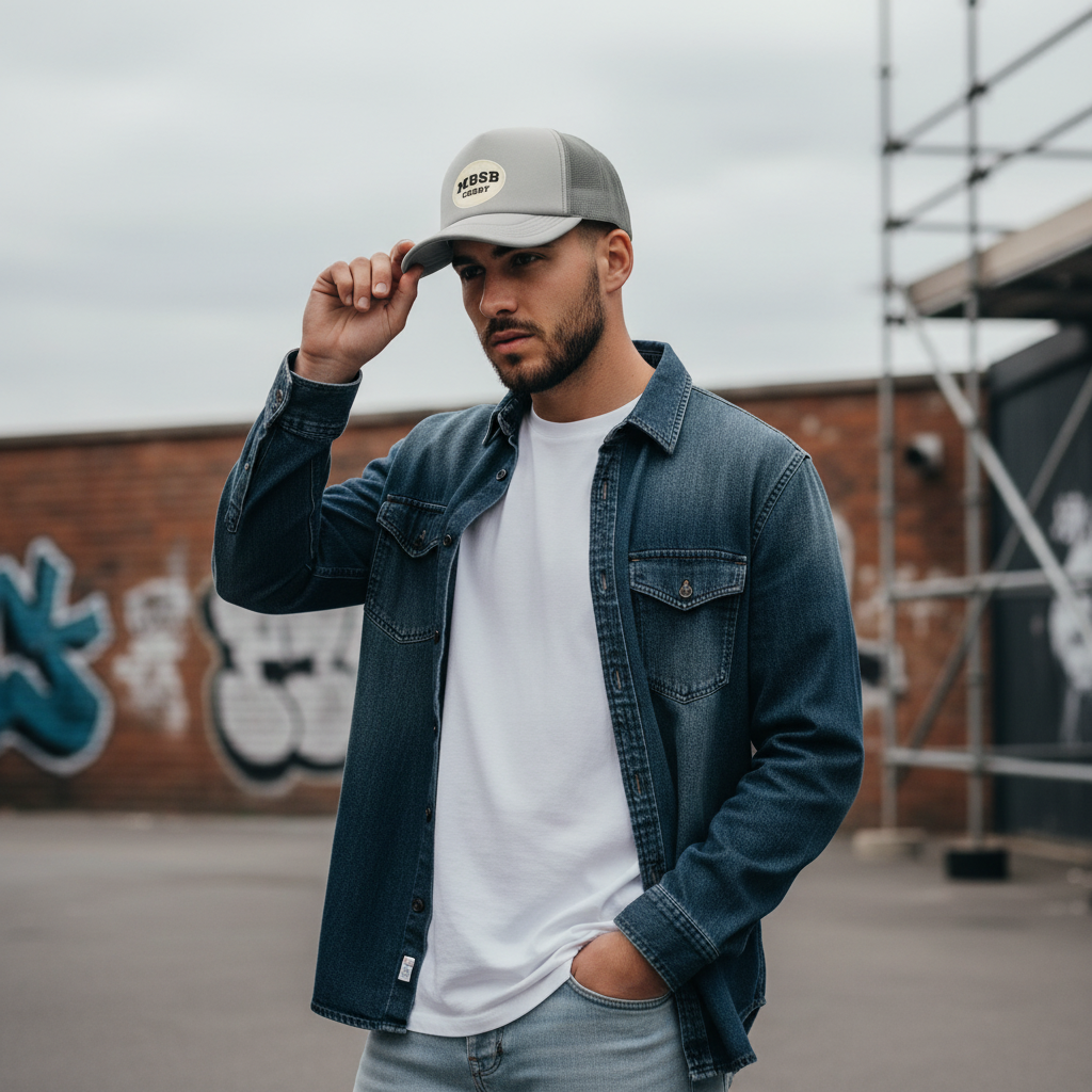 Light Grey MBSB Cap