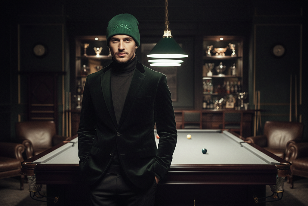 MBCSA Bottle Green Beanie – Pool Hall