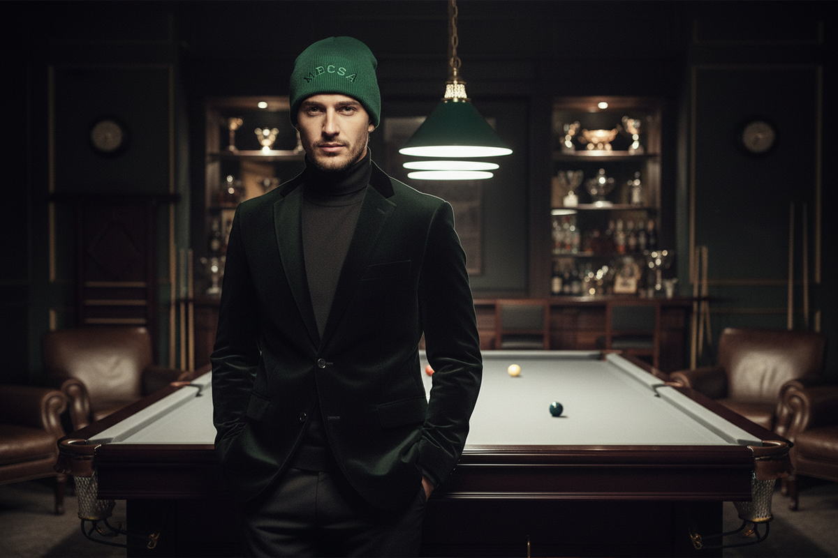 MBCSA Bottle Green Beanie – Pool Hall