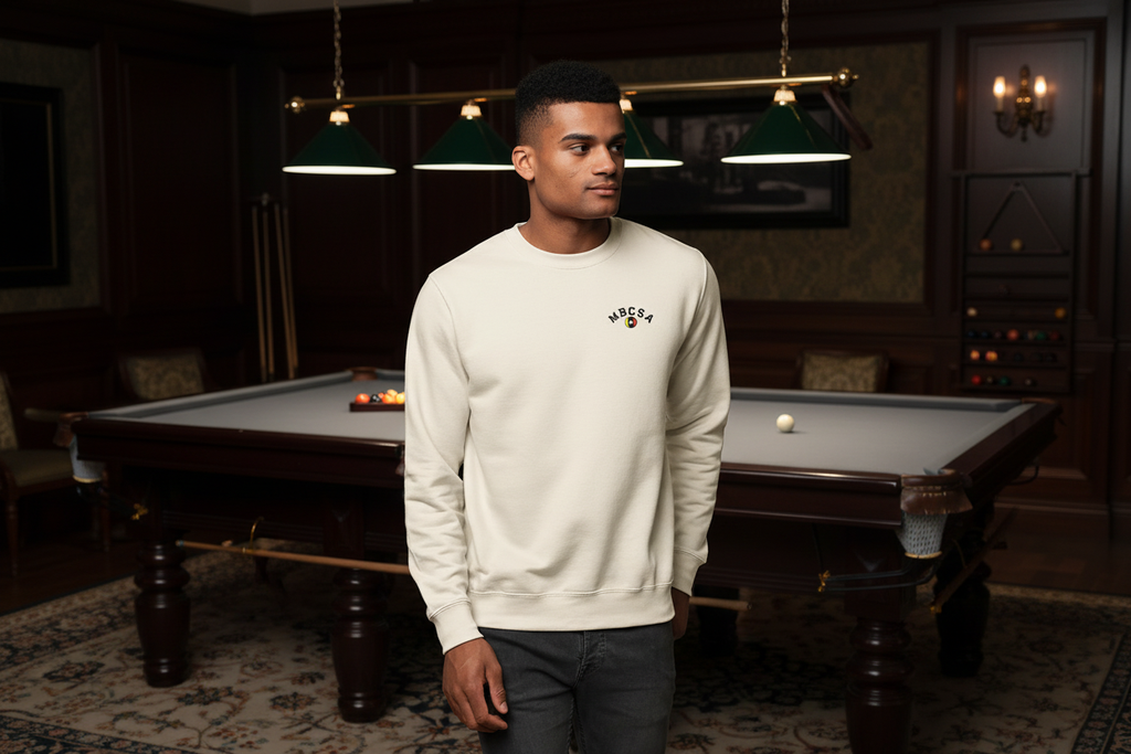 MBCSA Cream Sweatshirt – Pool Hall