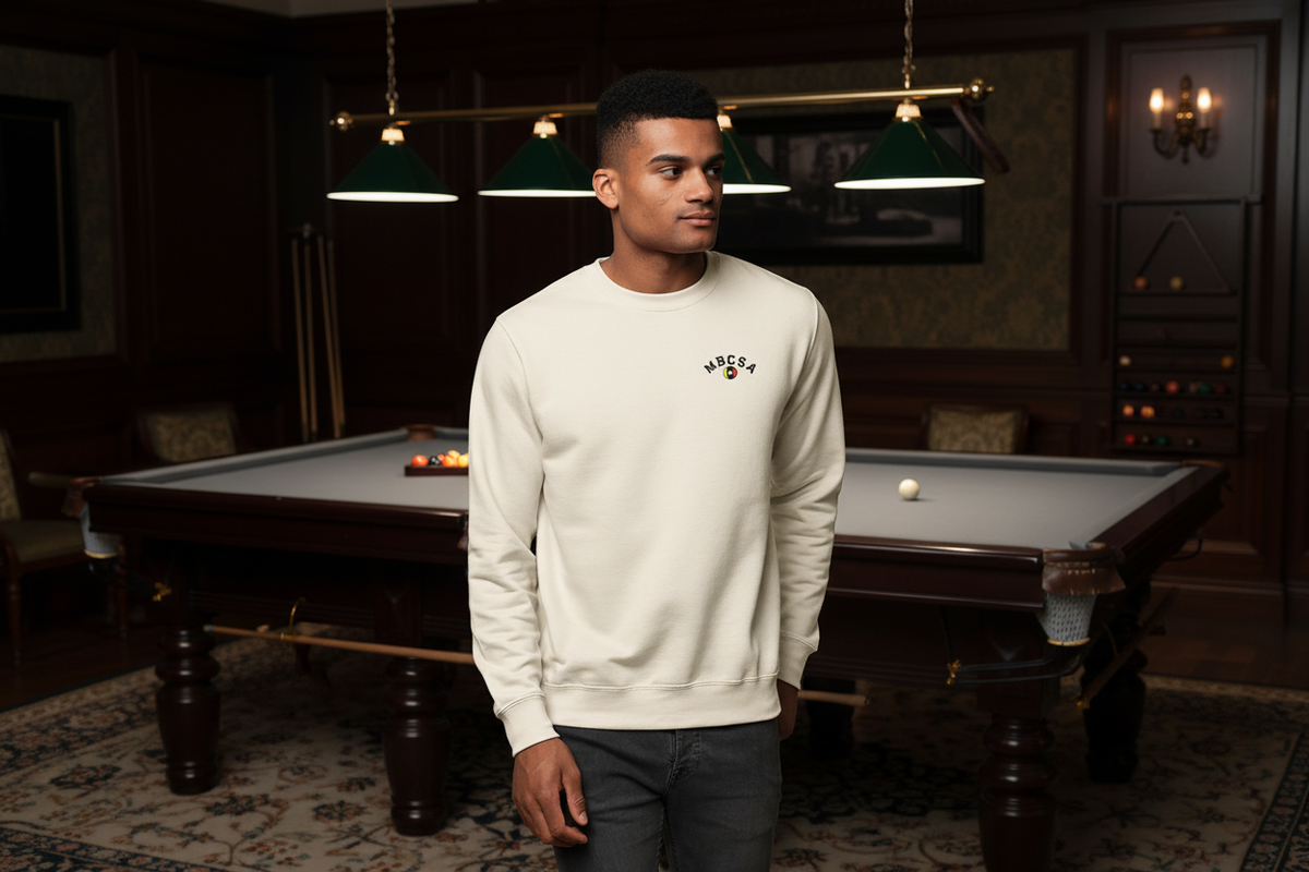 MBCSA Cream Sweatshirt – Pool Hall