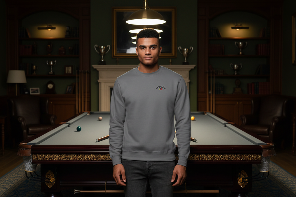 MBCSA Mid Grey Sweatshirt – Pool Hall
