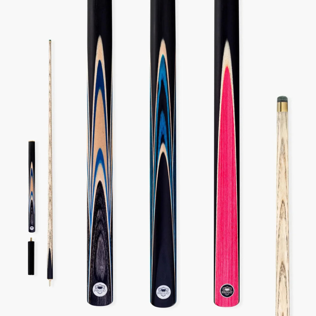 Pearl Series 57" 3/4 Joint Snooker and Pool Cue 9.5mm Tip