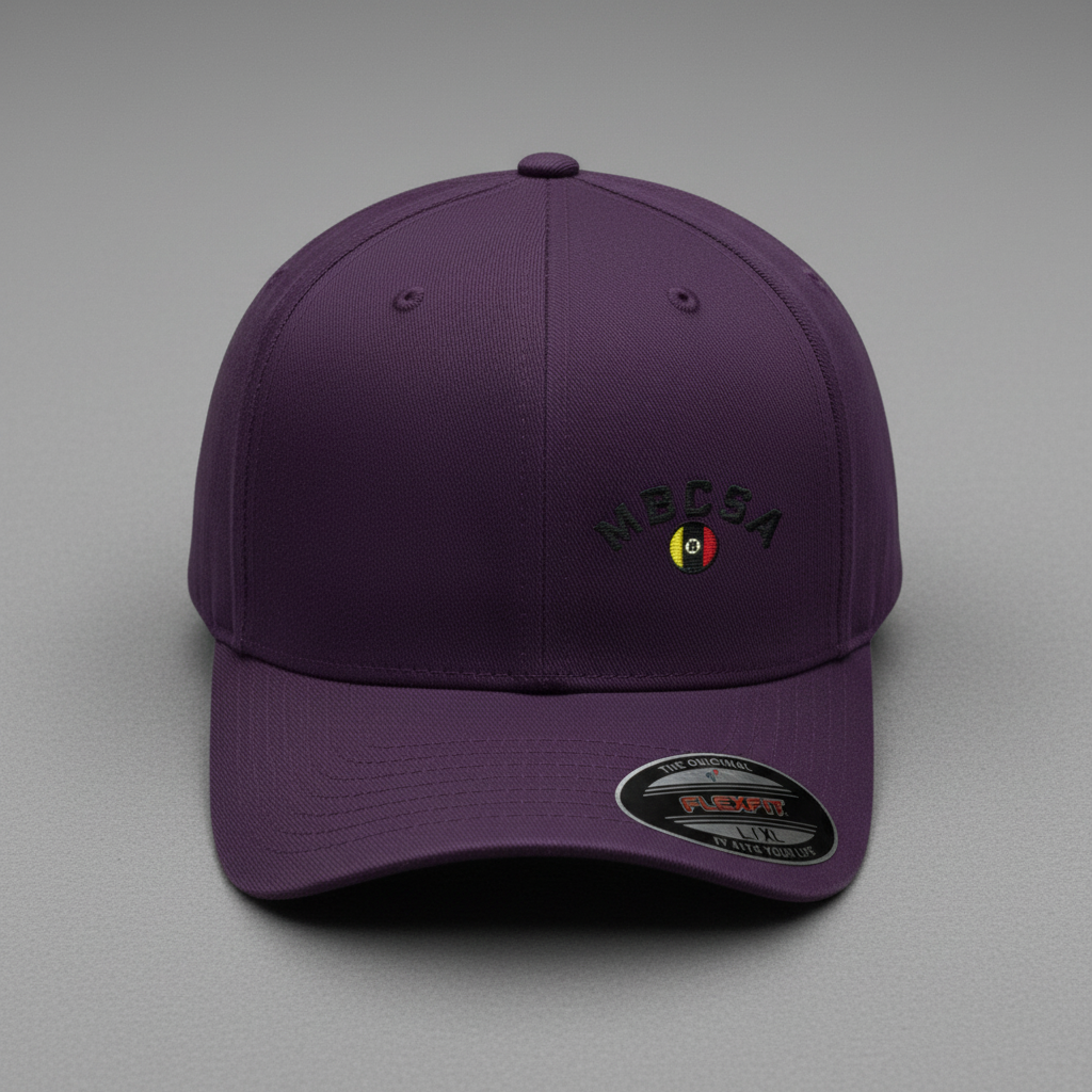 Purple Cap on Grey Baize
