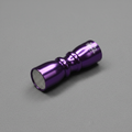 Purple tip tool on grey baize