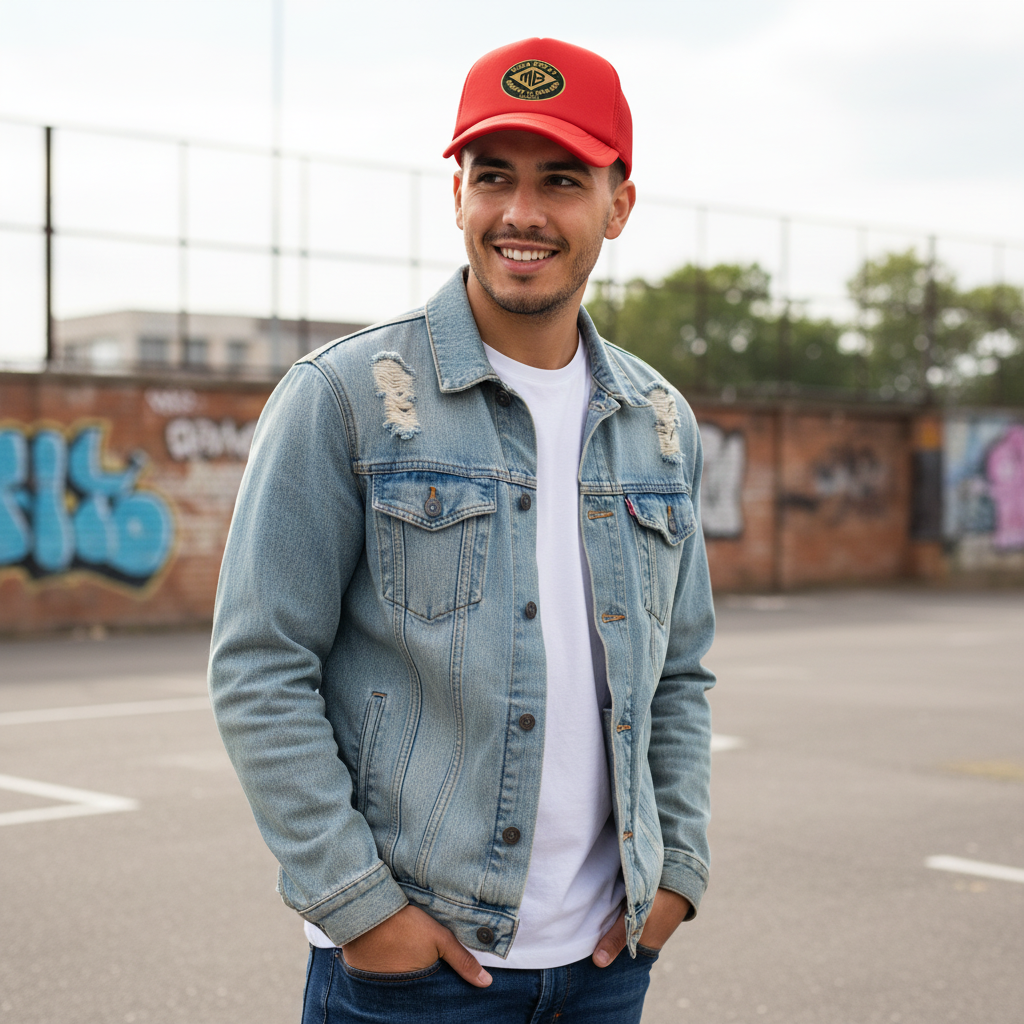 Red Cap Modelled