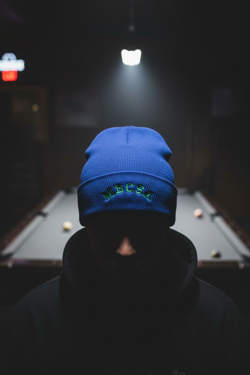 Royal Blue Beanie - Lit