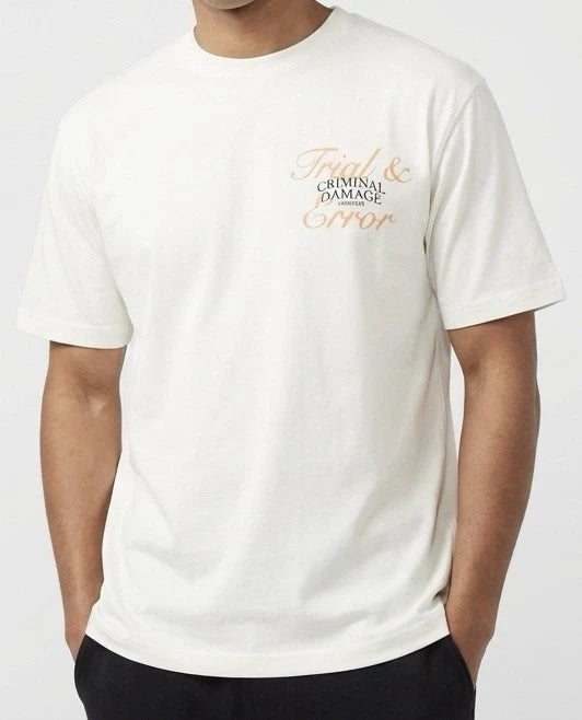 Criminal Damage London T-Shirt - Trial and Error Graphic