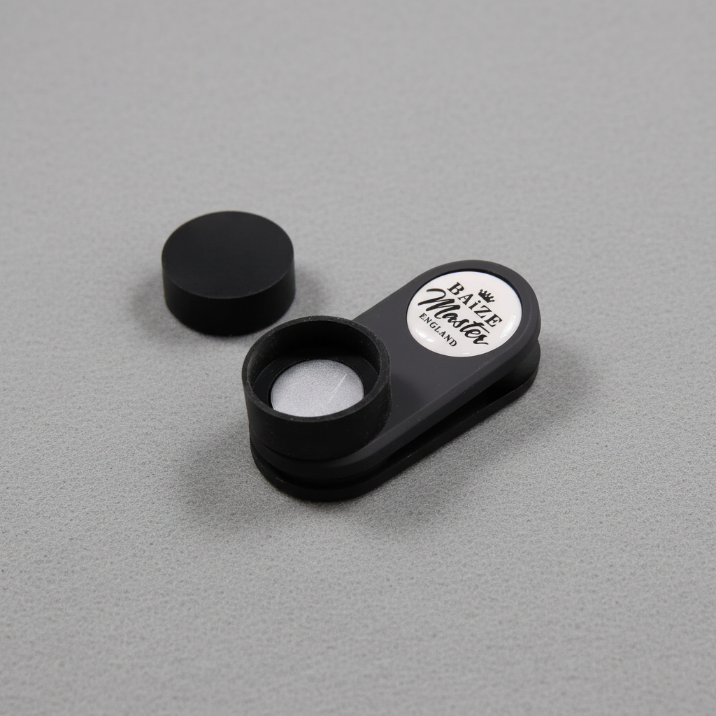 T-Mag tip holder on grey baize